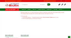 Desktop Screenshot of hoaiminh.info